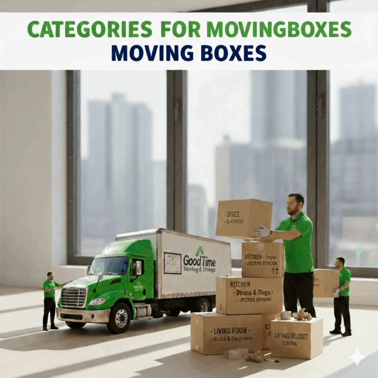 Categories for Moving Boxes: A Complete Guide for a Safe & Organized Move