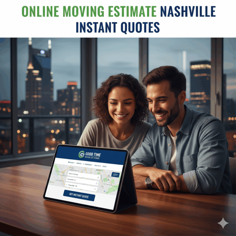 online moving estimate Nashville