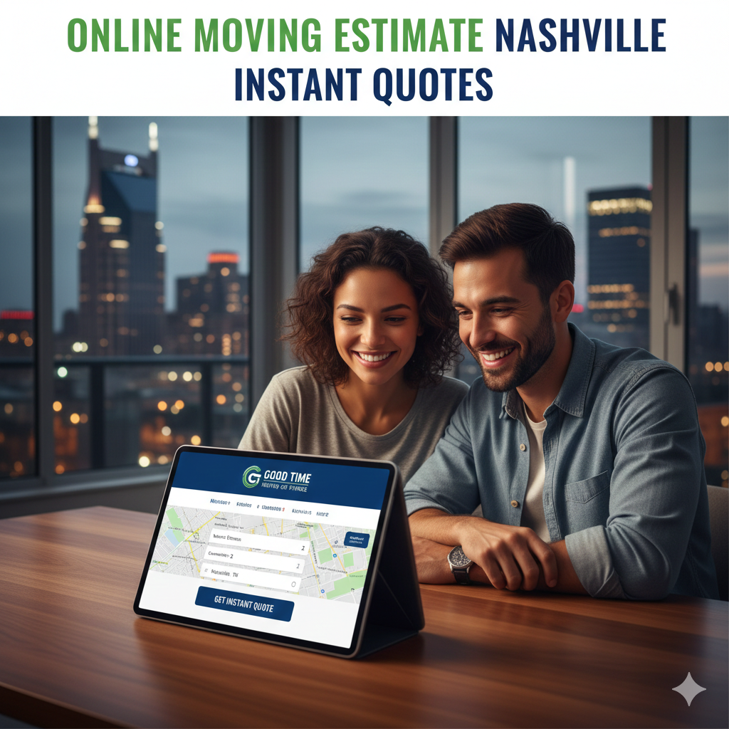 online moving estimate Nashville