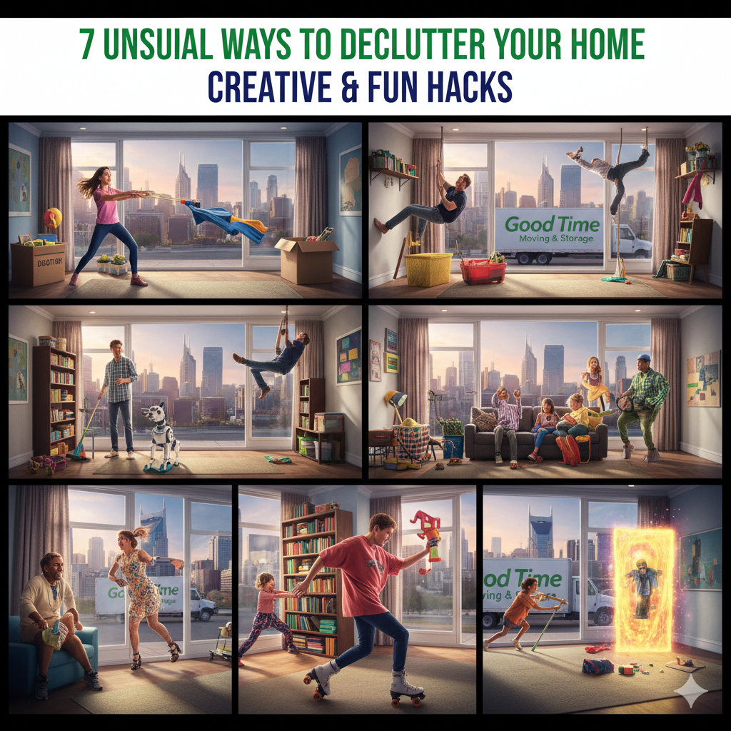 7 unusual ways to declutter your home