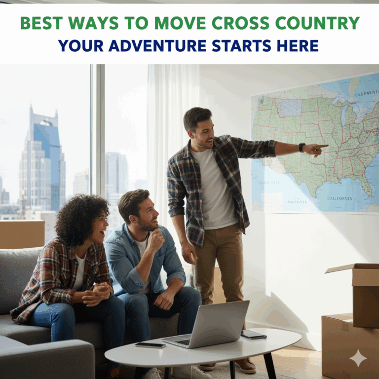 best ways to move cross country